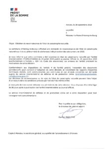 Lire la suite à propos de l’article Reconnaissance de catastrophe naturelle: Commune de Hornoy-Le-Bourg