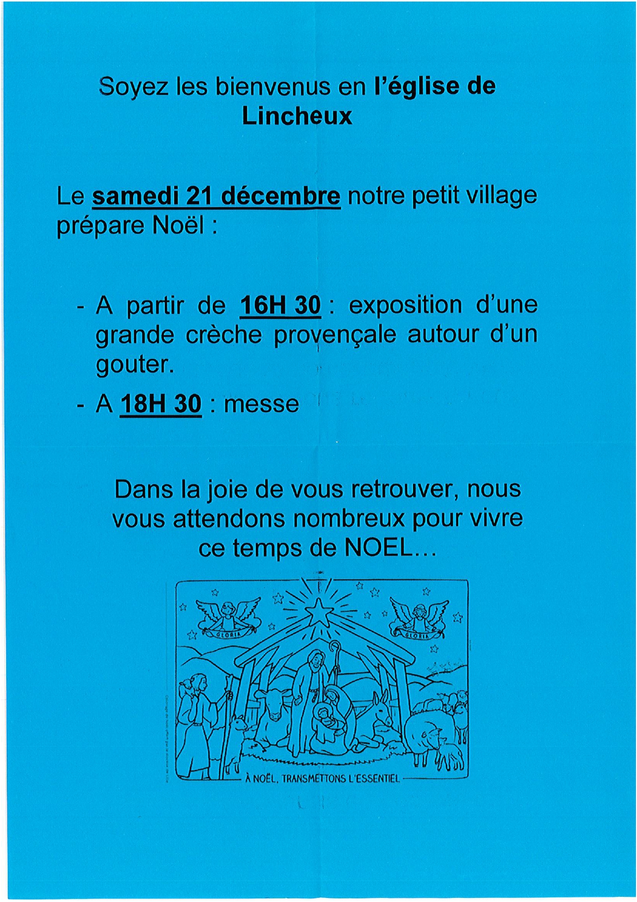 Lire la suite à propos de l’article Temps de Noël  le 21 décembre 2024 à Lincheux