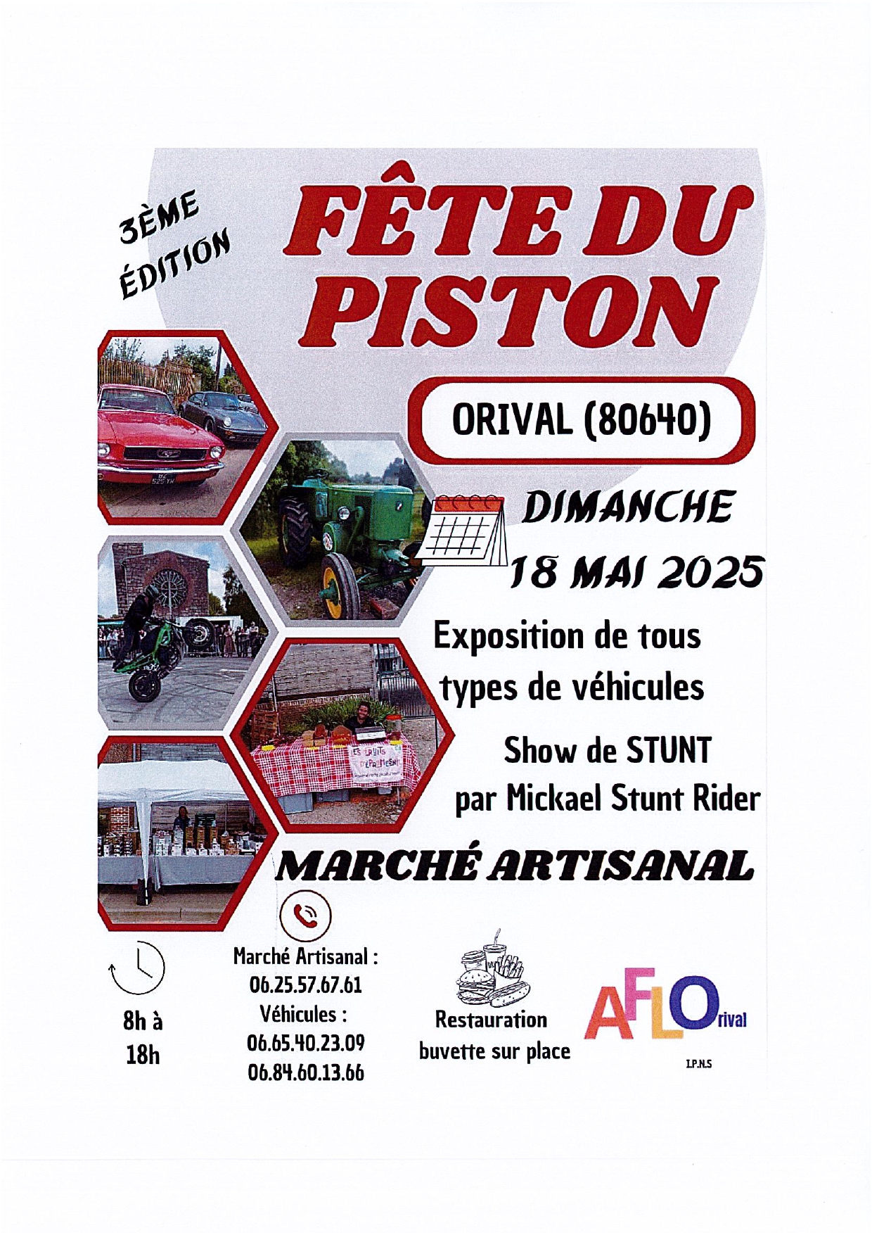 Lire la suite à propos de l’article Fête du Piston – Orival