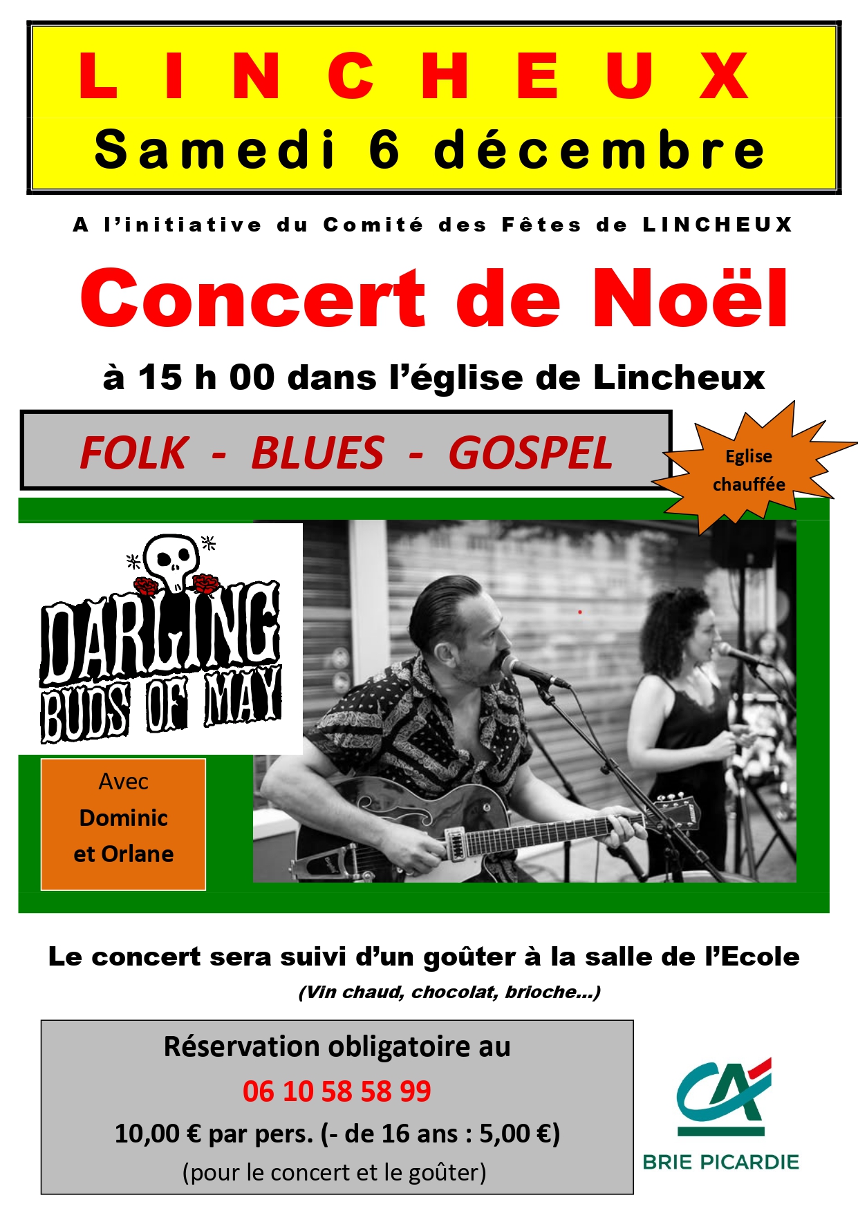 Lire la suite à propos de l’article Concert de Noël à LINCHEUX – Samedi 6 Décembre 2025