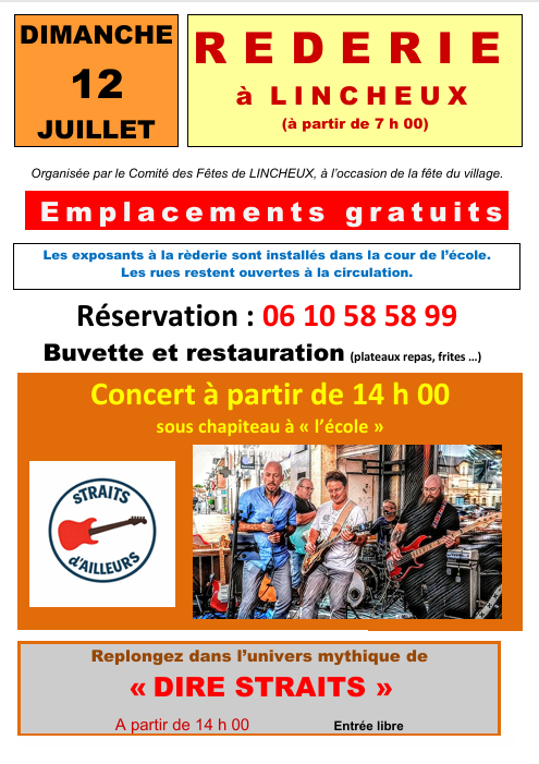 You are currently viewing Fête et réderie à Lincheux le 12 juillet