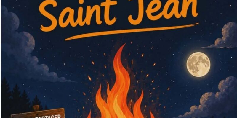 A Hornoy, le 27 juin Feu de la Saint Jean