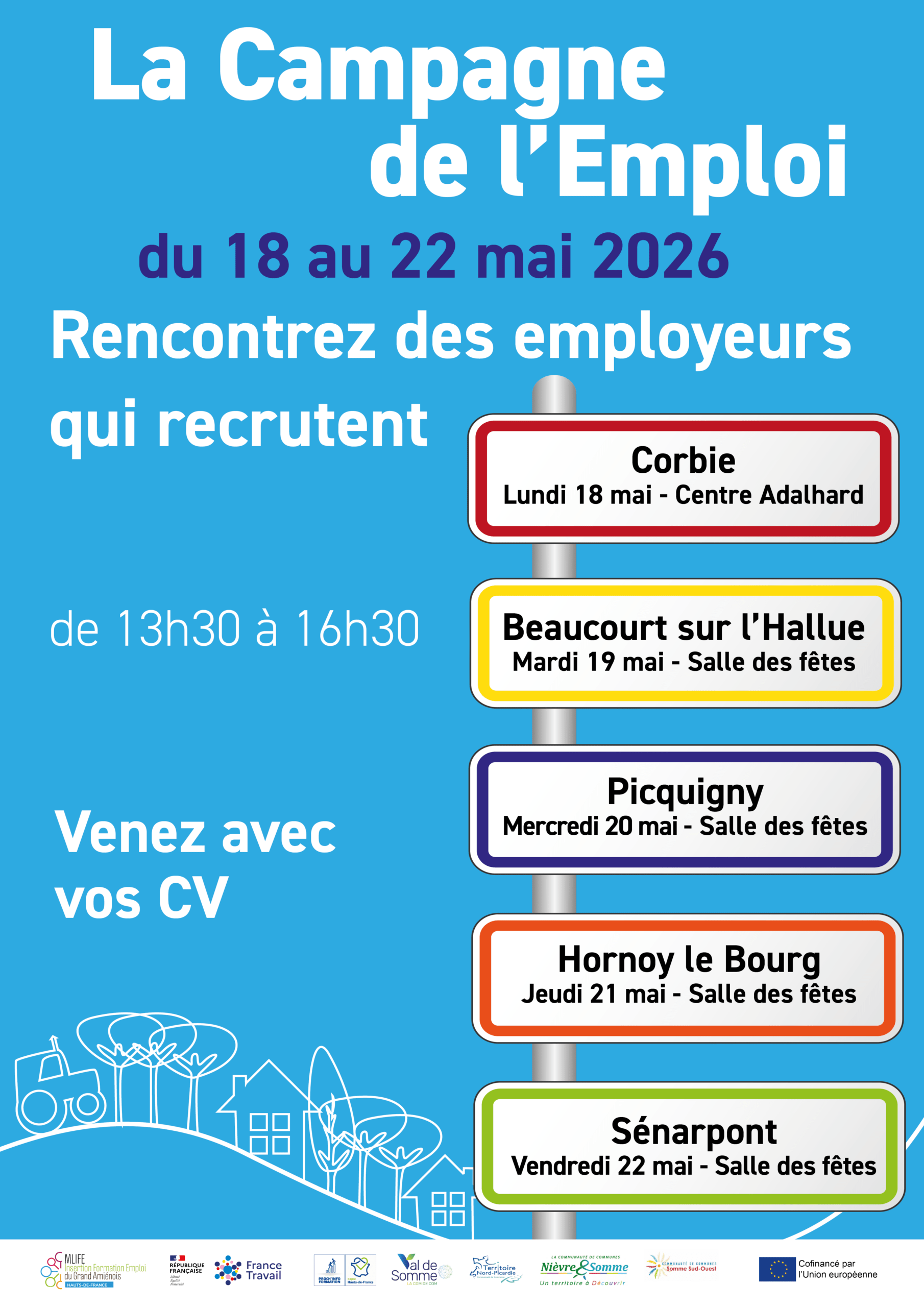 Lire la suite à propos de l’article La Campagne de l&rsquo;Emploi à Hornoy