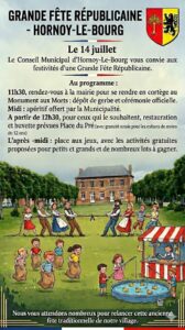 Lire la suite à propos de l’article Grande fête communale à Hornoy (voir dans événements)