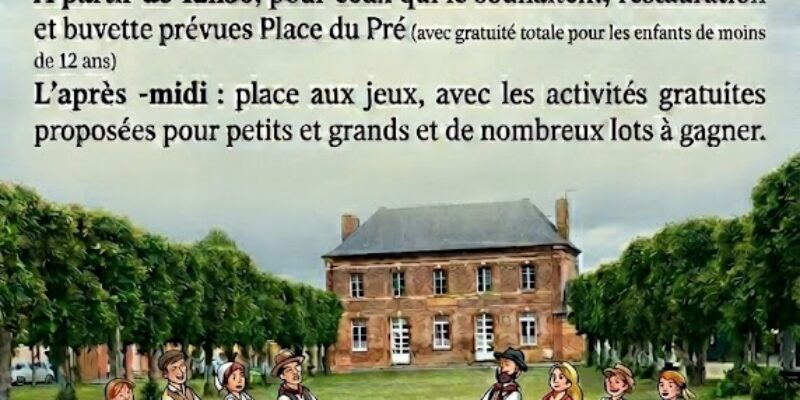 Grande fête communale à Hornoy (voir dans événements)