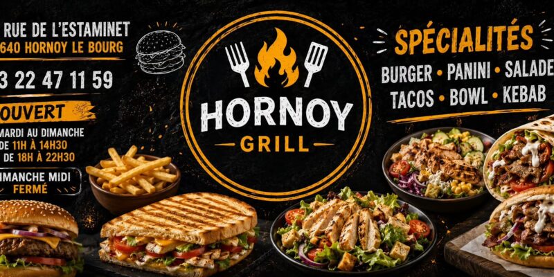 Ouverture de « Hornoy Grill »
