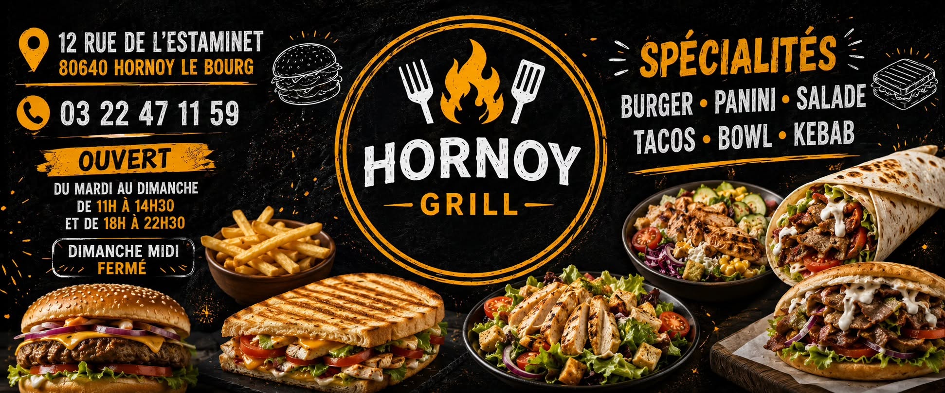 You are currently viewing Ouverture de « Hornoy Grill »