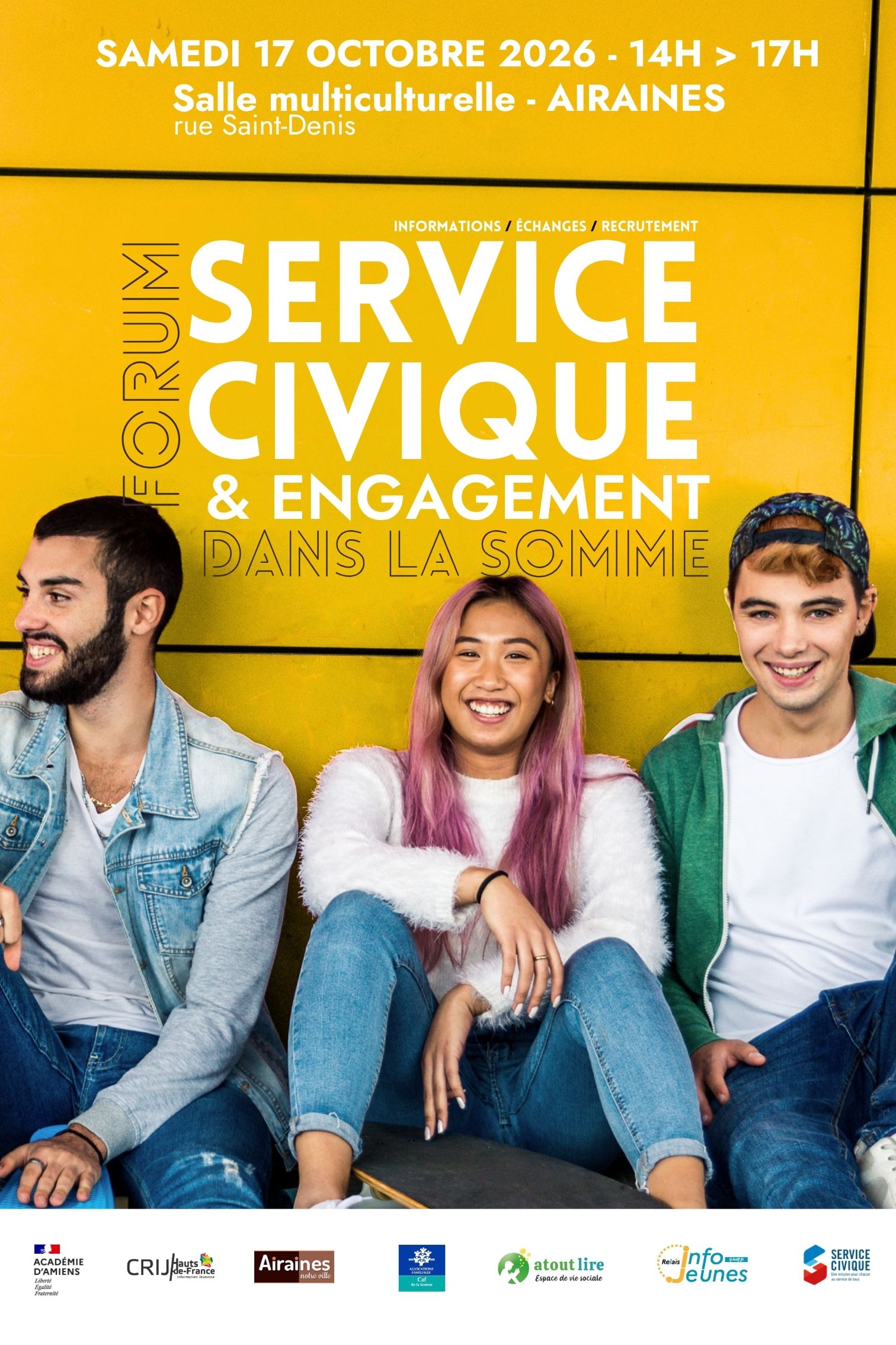 Lire la suite à propos de l’article Information service civique à Airaines